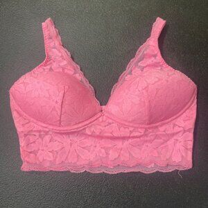 Victoria's Secret Baby Pink Bralette in size Medium for Women - Padded (NWT)